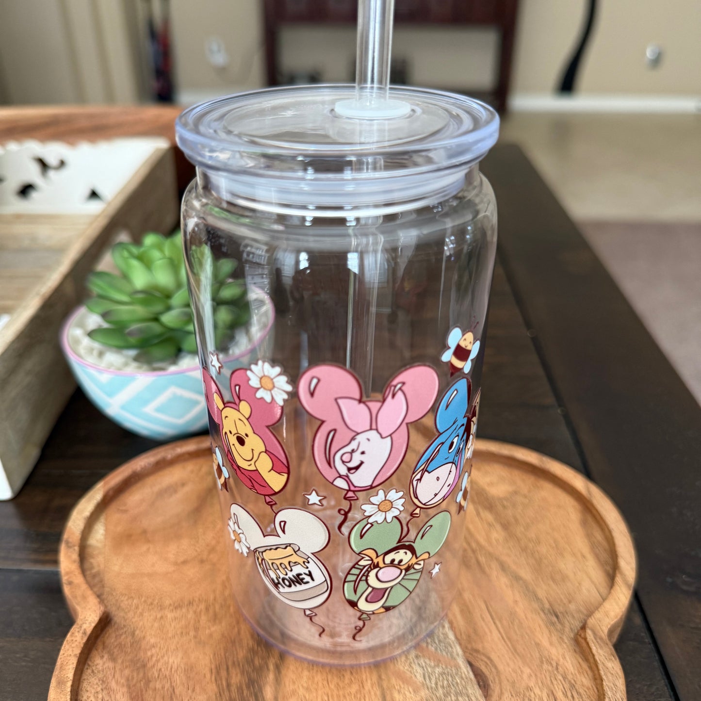 Playful Friends Acrylic Cup