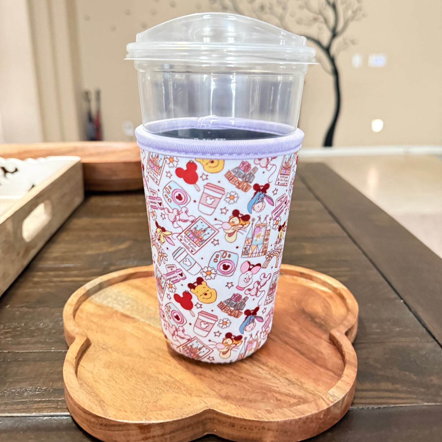 Bright Pastel Neoprene Coffee Cup Sleeve | Wholesale 4 Pack