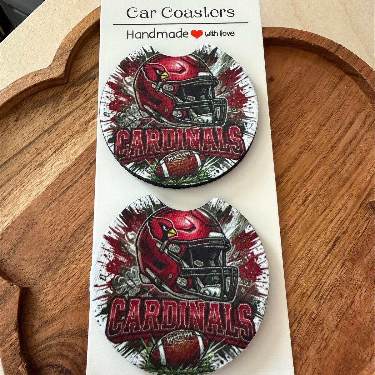 Car Coaster - Arizona Cardinals