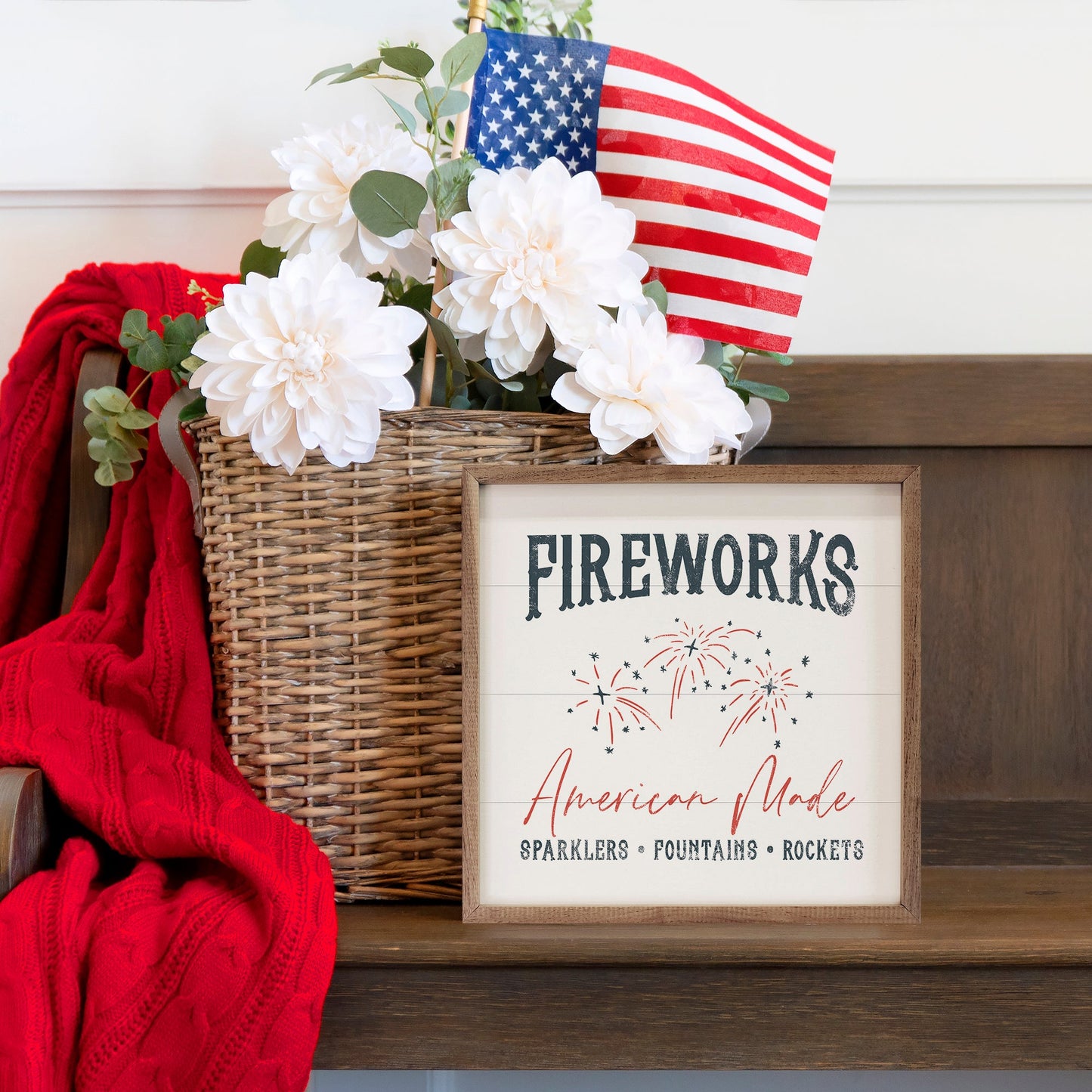 Fireworks American Made White
