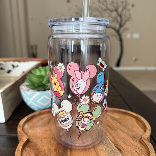 Playful Friends Acrylic Cup