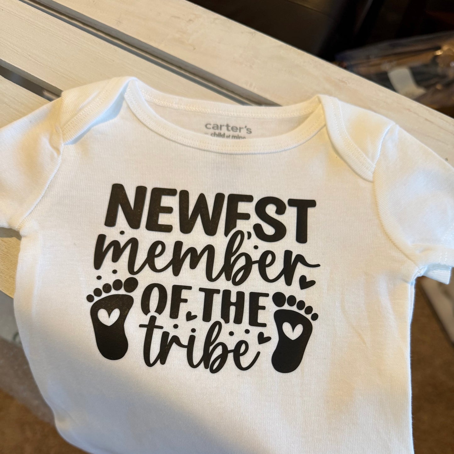 Newest Member of the Tribe Baby Bodysuit