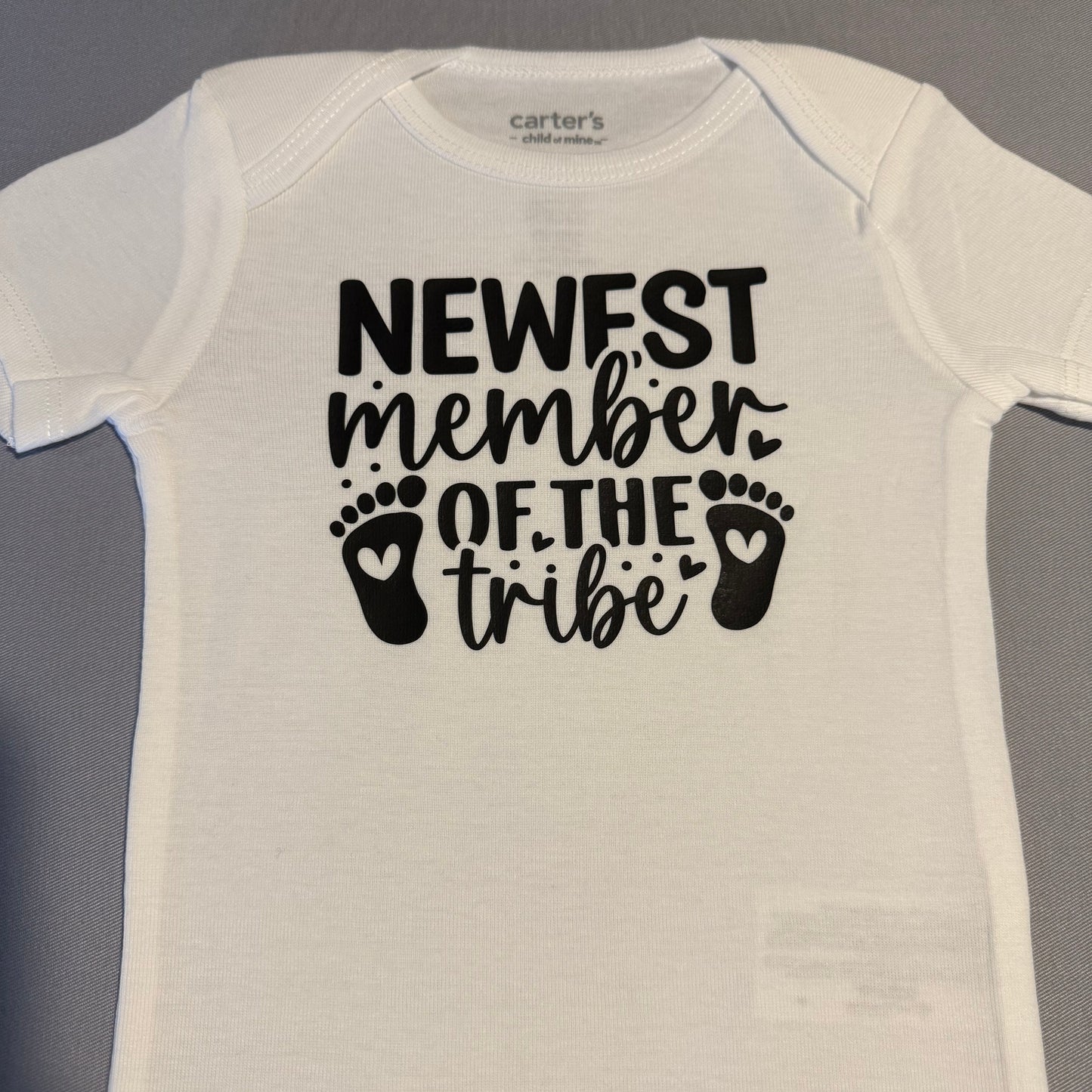 Newest Member of the Tribe Baby Bodysuit